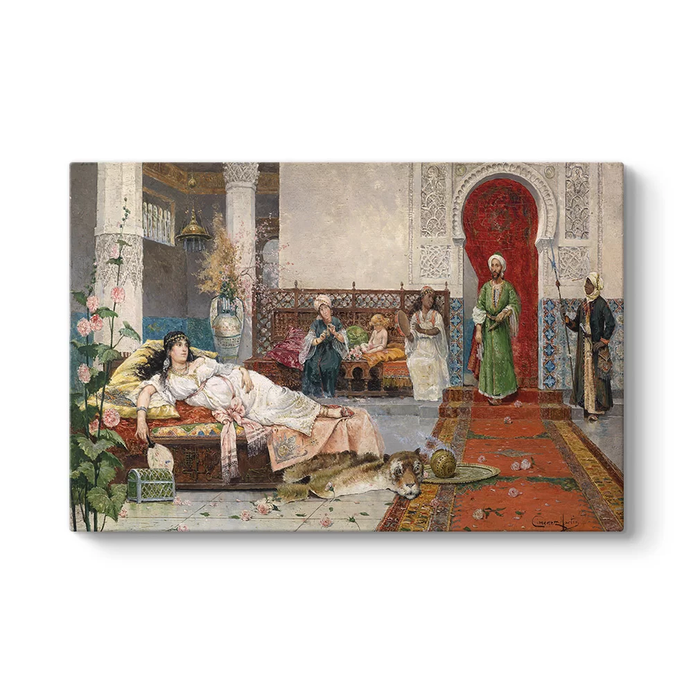 Osmanlı'da Harem Tablosu - Model 1